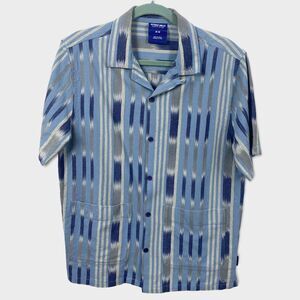 Without Walls Mens Urban Outfitters Shirt Button Down Linen